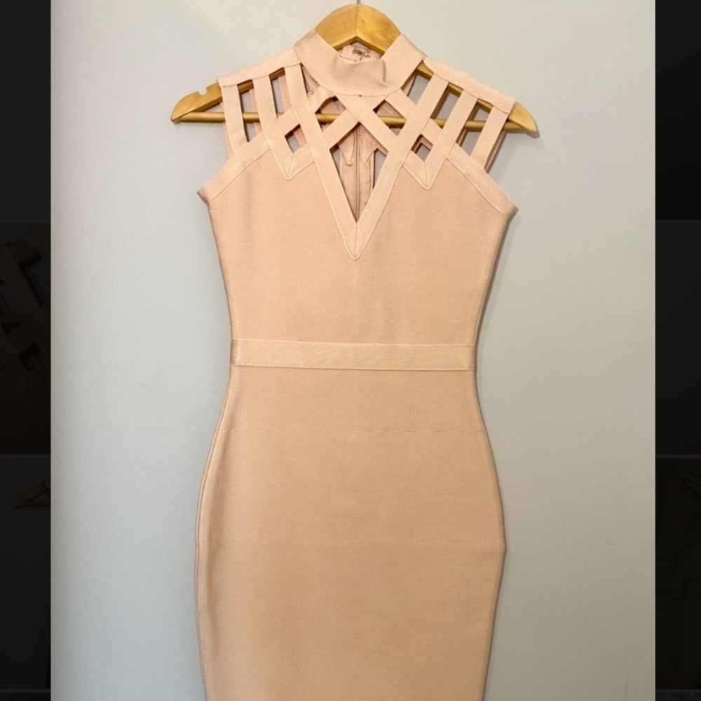Meilun Rayon Bandage dress
